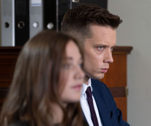 Na Wspólnej, odc. 2985. Darek (Michał Mikołajczak), Aneta (Dorota Krempa)