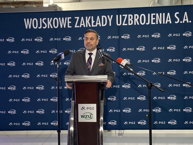 Ponad 200 mln zł na rozwój WZU w Grudziądzu. Leszkiewicz: "Grupa PGZ produkuje polskie bezpieczeństwo"