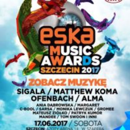 ESKA Music Awards 2017: transmisja. Gdzie oglądać galę?