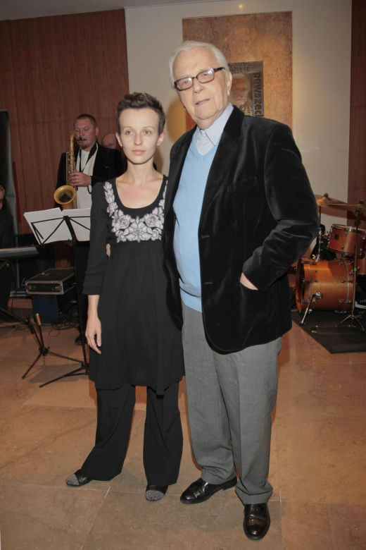 Andrzej Łapicki mając 85 lat poślubił 25-latkę