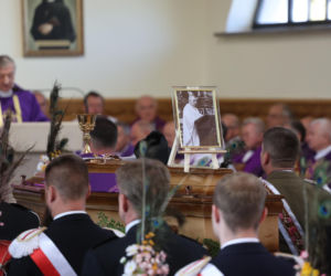 Pogrzeb księdza Stanisława w Grzęsce