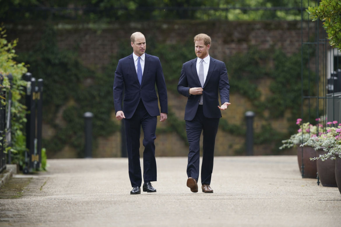 Książę William i książę Harry