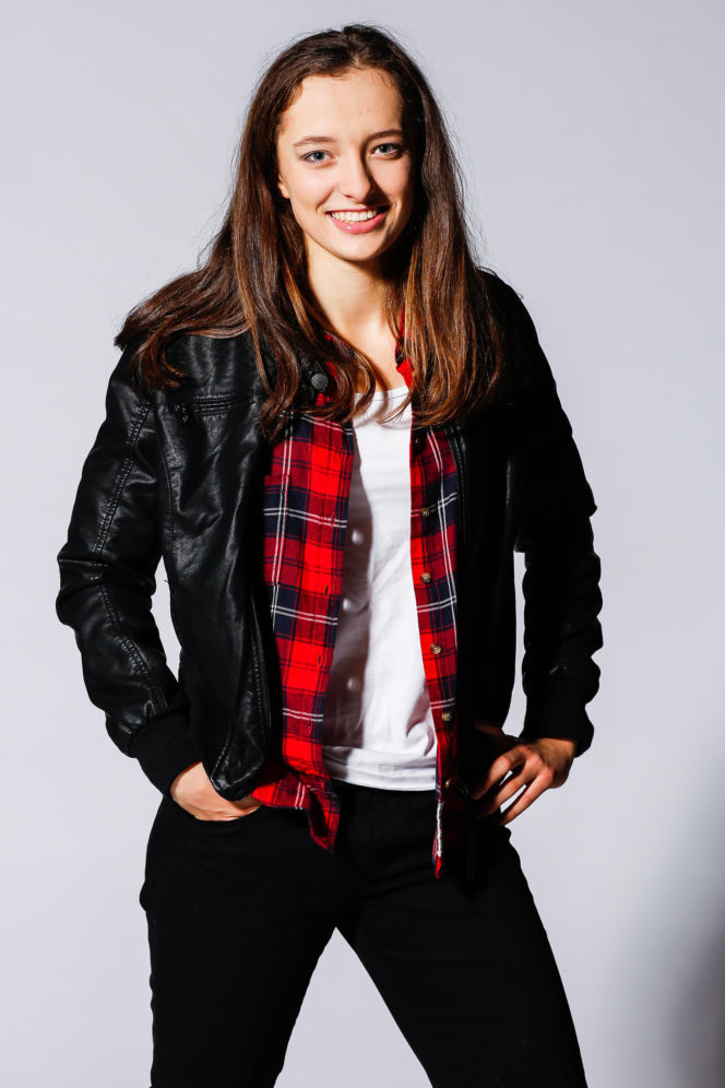 Iga Świątek jako 15-latka