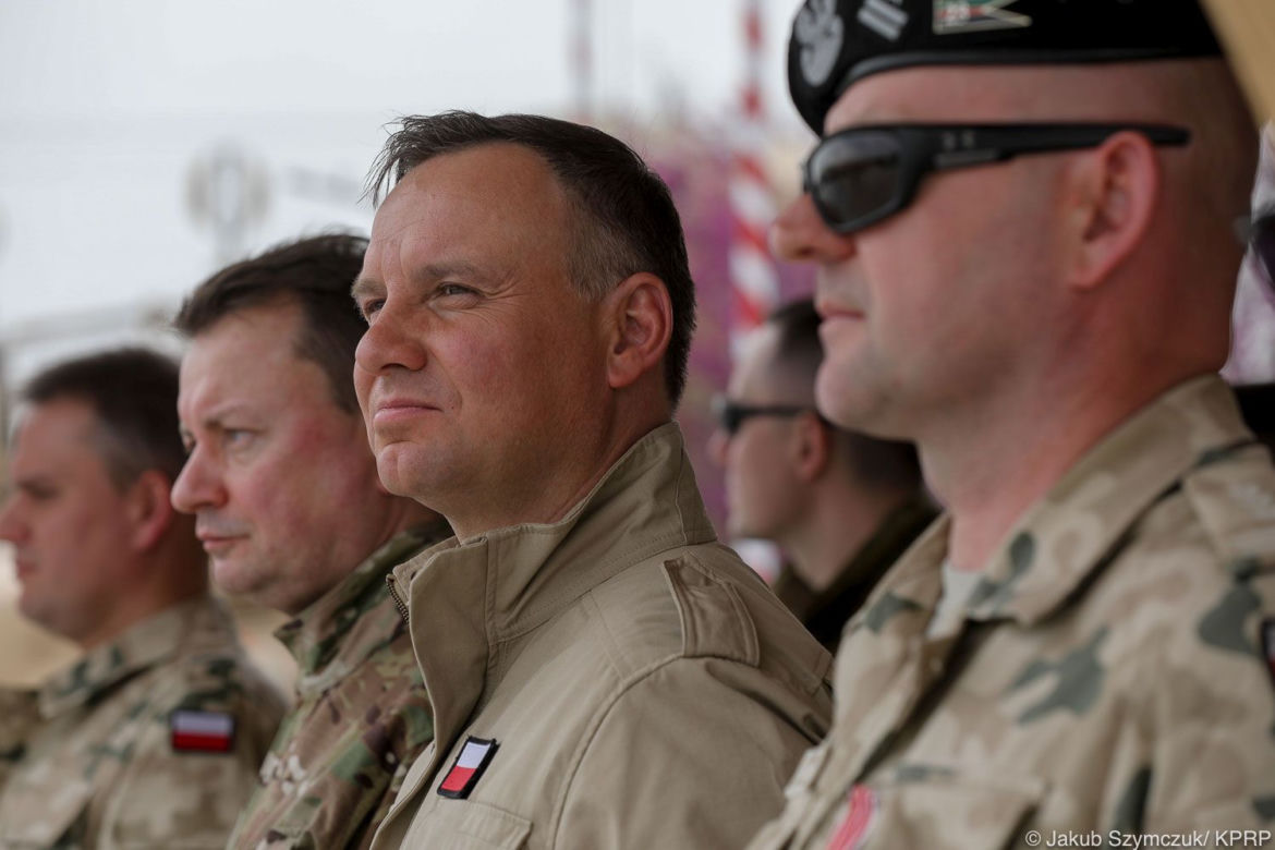 Prezydent Duda z wielkanocną wizytą u żołnierzy w Afganistanie [ZDJĘCIA]