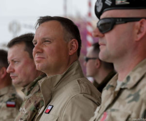Prezydent Duda z wielkanocną wizytą u żołnierzy w Afganistanie [ZDJĘCIA]