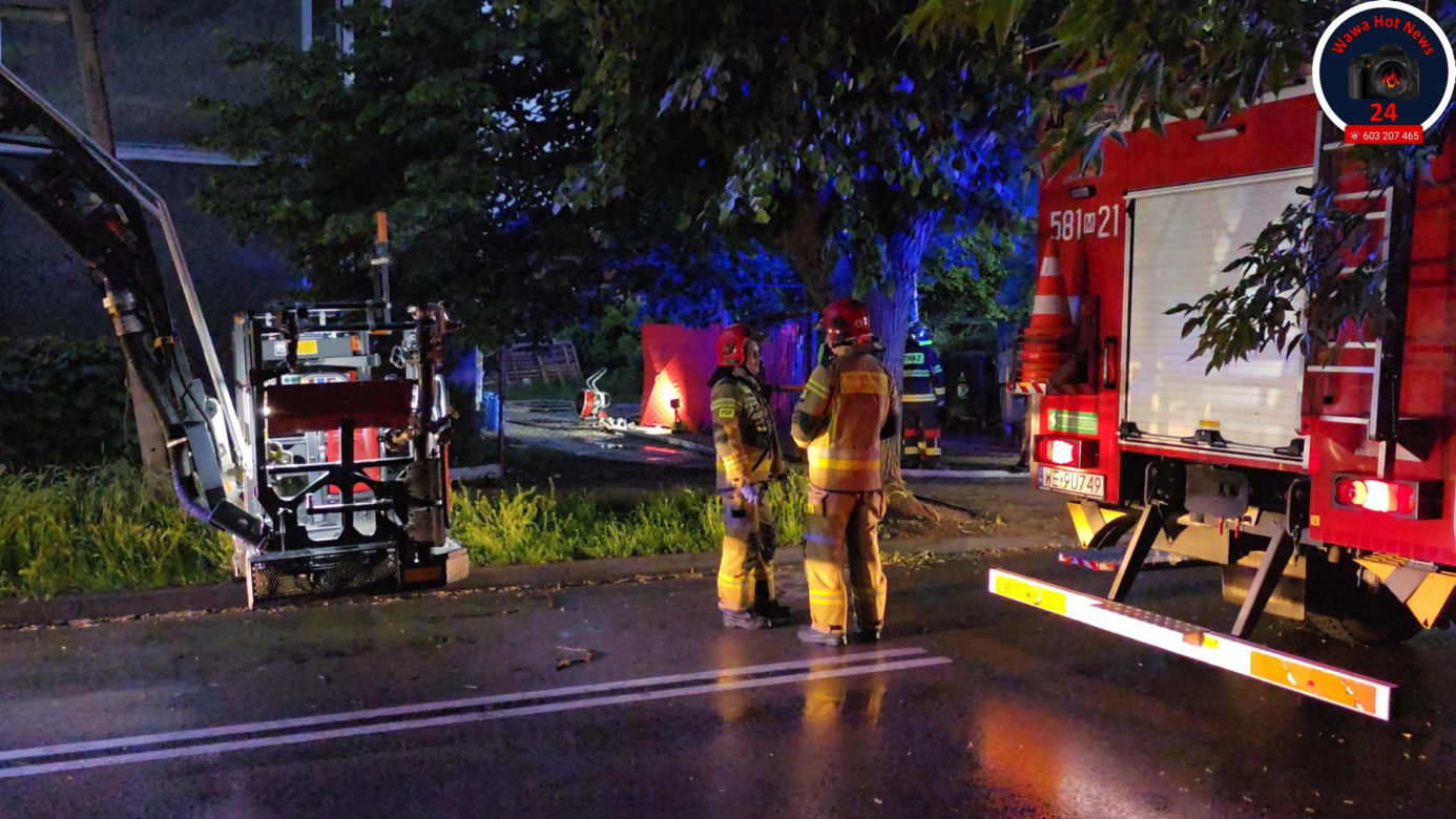 Tragiczny pożar w Piastowie. 12-letni chłopiec zginął w płomieniach