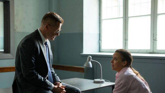 M jak miłość odc. 1893. Magda (Anna Mucha), Piotrek (Marcin Mroczek)