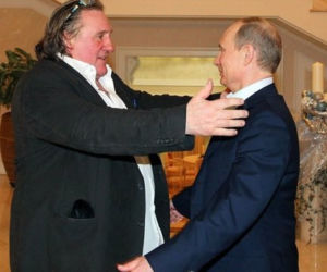 Gerard Depardieu, Władimir Putin
