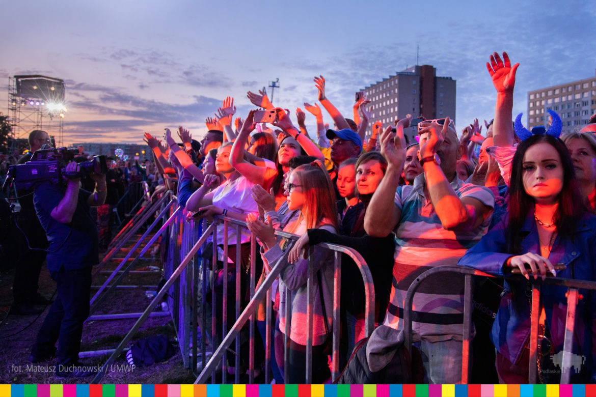 Disco pod Gwiazdami 2019. Zagraniczne gwiazdy wystąpiły w Białymstoku