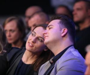 Przyjaciółka przywitała Misia po wyjściu z za krat
