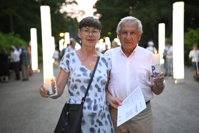 Uroczystości ku czci ofiar Rzezi Woli na Cmentarzu Powstańców Warszawy