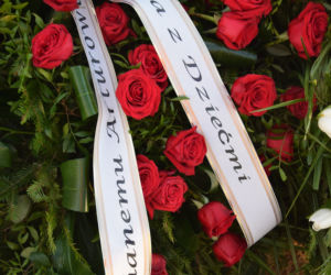 Podkarpacie. Bliscy pożegnali tragicznie zmarłego bohaterskiego tatę Anielki [ZDJĘCIA]