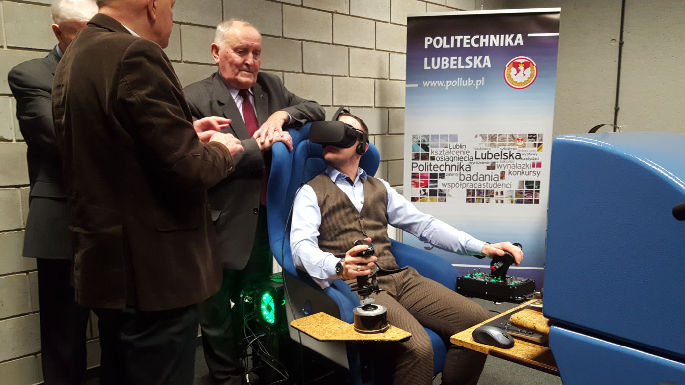Symulator VR na Politechnice Lubelskiej