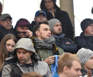 PRES Grupa Deweloperska Toruń - Stelmet Falubaz Zielona Góra, zdjęcia kibiców i zawodników ze sparingu na Motoarenie