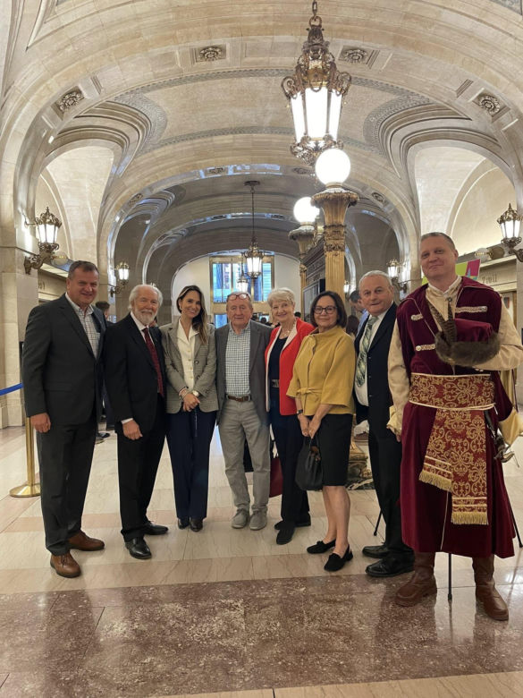 Śniadanie z okazji Miesiąca Dziedzictwa Polskiego u burmistrza Chicago