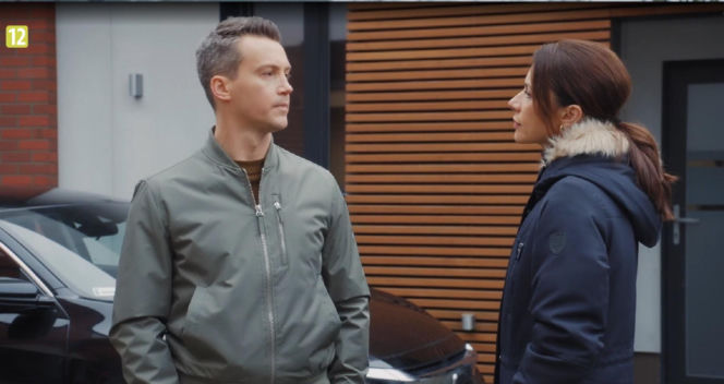 M jak miłość odc. 1924. Jakub Karski (Krzysztof Kwiatkowski), Martyna (Magdalena Turczeniewicz)