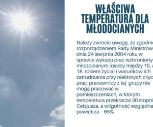 Praca w upale. Co musi zapewnić pracodawca? Jakie przywileje ma pracownik?