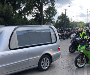 Pogrzeb motocyklistki Karoliny z Zielonki