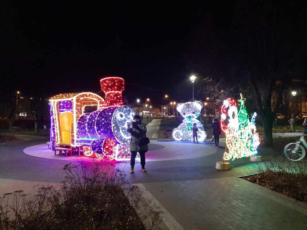 Świąteczne iluminacje w Łomży