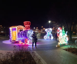 Świąteczne iluminacje w Łomży