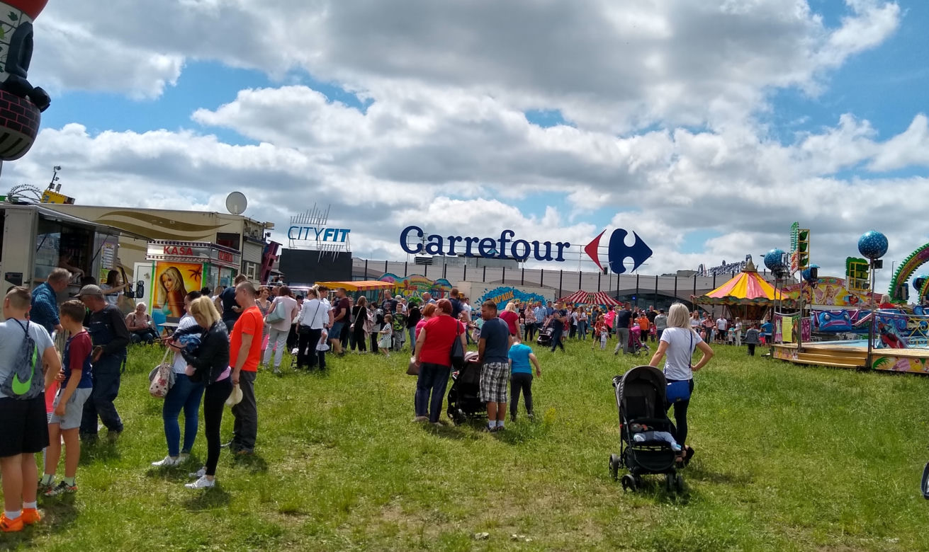 Białystok. Lunapark Bajka na Zielonych Wzgórzach