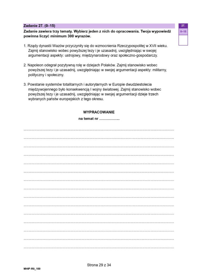 Próbna matura historia 2026. Arkusze i odpowiedzi CKE