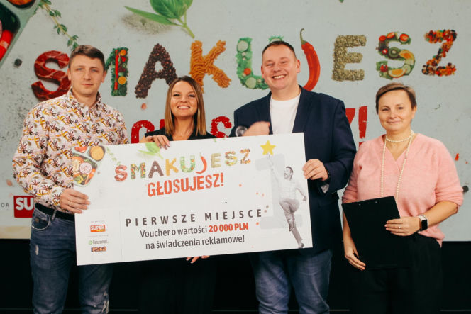 Rozdanie nagród w plebiscycie Smakujesz Głosujesz.