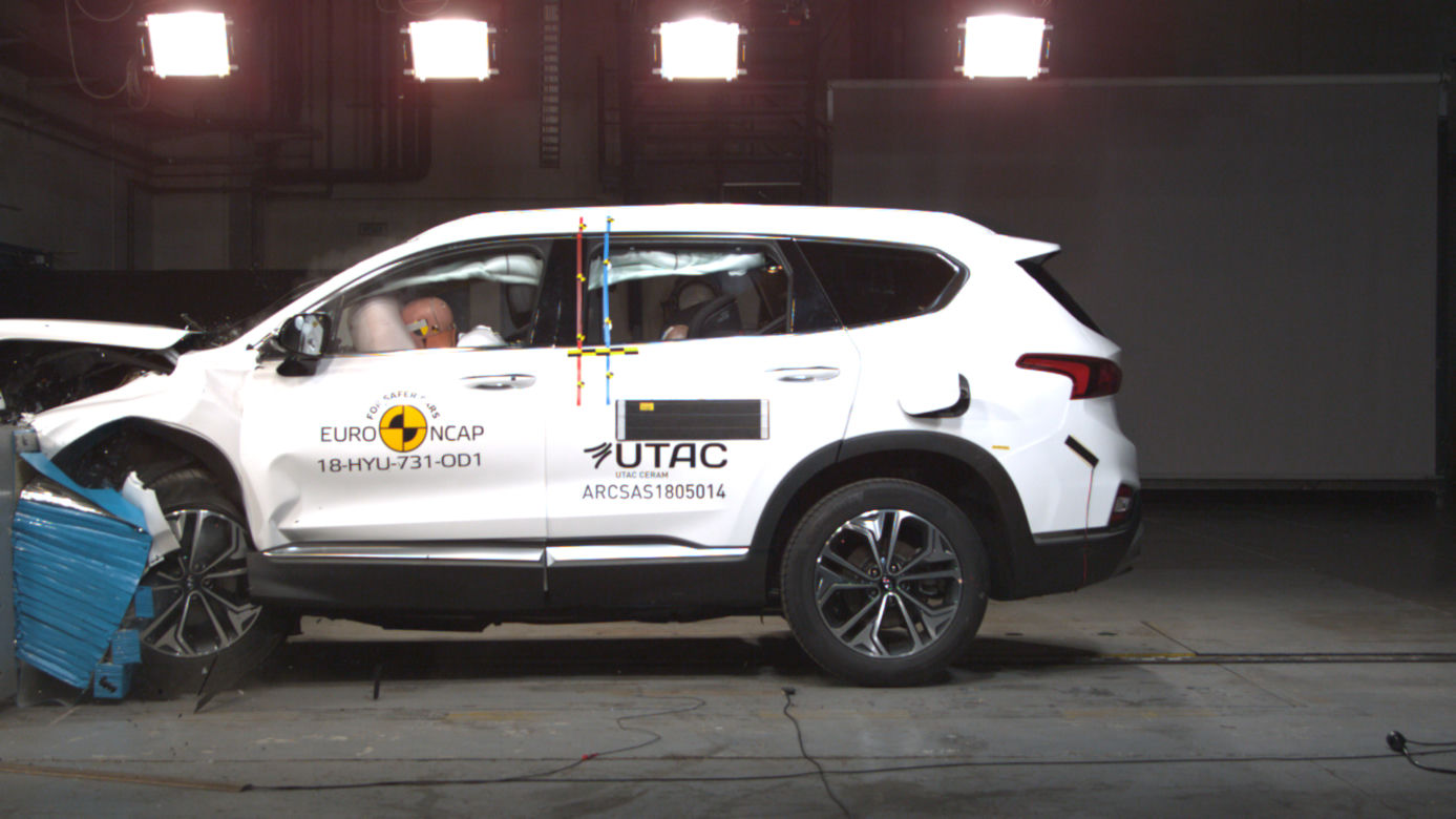 Test zderzeniowy Euro NCAP 2018