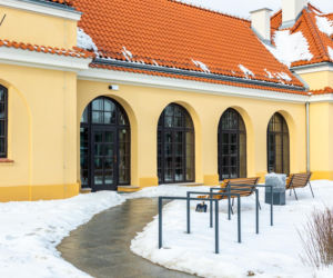 Dawny dworzec Warszawa Wilanów po remoncie