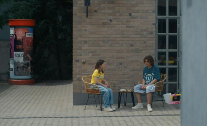 Barwy szczęścia, odcinek 3293. Ewa (Gabriela Ziembicka), Romeo (Jacek Tyszkiewicz)