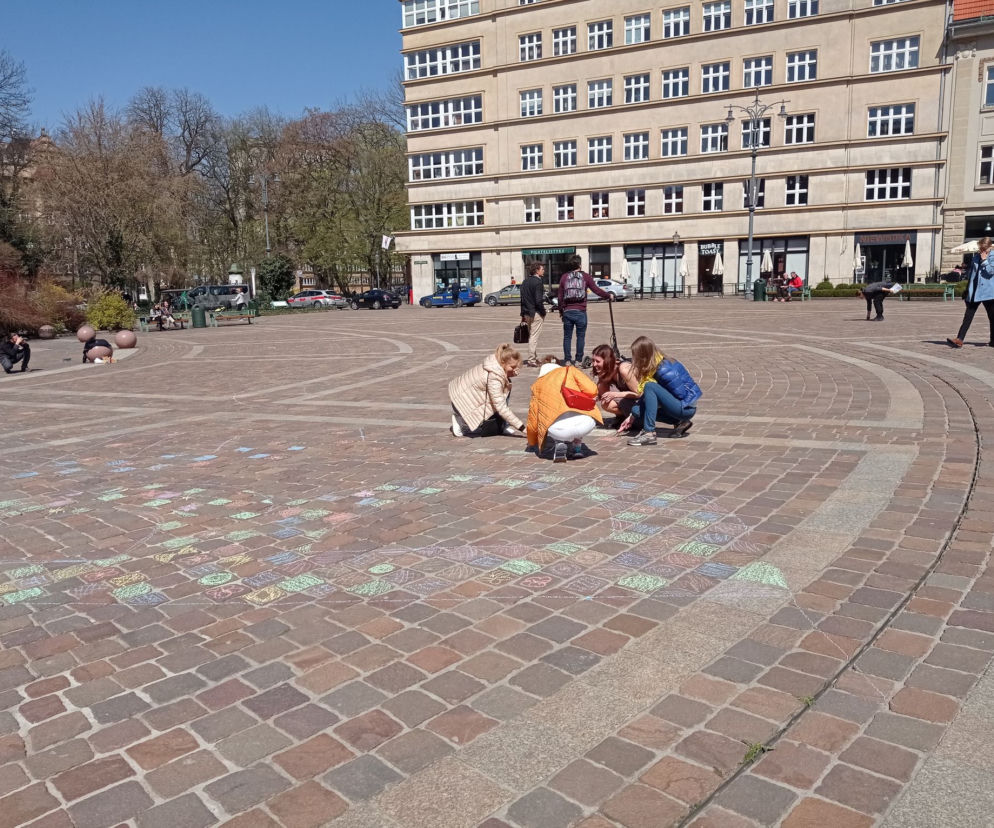 Wiosna na pl. Szczepańskim