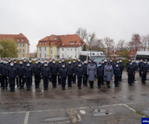 Nowi policjanci na Warmii i Mazurach. Ślubowało 45 funkcjonariuszy [ZDJĘCIA]