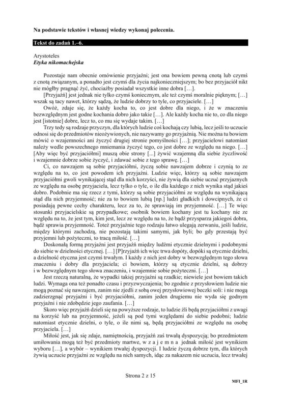 Matura 2020 filozfia [ARKUSZE CKE]