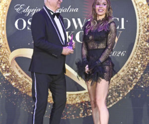 Wałęsa, Doda i Najman z żoną na gali Osobowości i Sukcesy