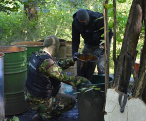 Kolejna leśna bimbrownia na Podlasiu zlikwidowana