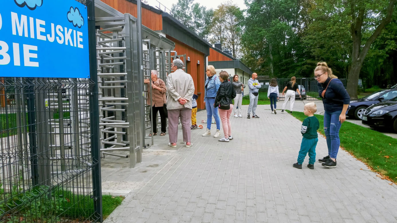 Plaża w Dąbiu otwarta po remoncie