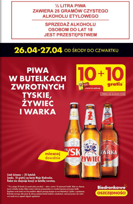 Majówka w Biedronce