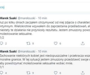 wpis Marka Suskiego na Twitterze