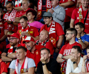 Widzew Łódź - Lech Poznań: Zdjęcia kibiców z meczu 6. kolejki PKO BP Ekstraklasy
