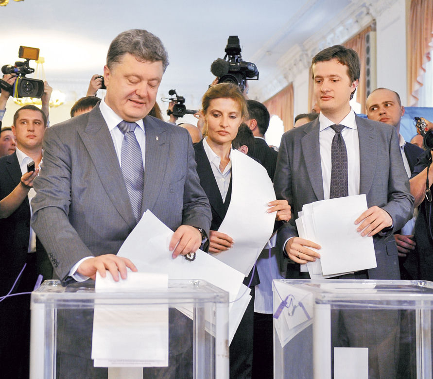 Syn prezydenta poszedł na wojnę