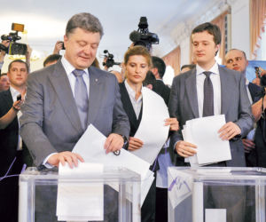 Syn prezydenta poszedł na wojnę