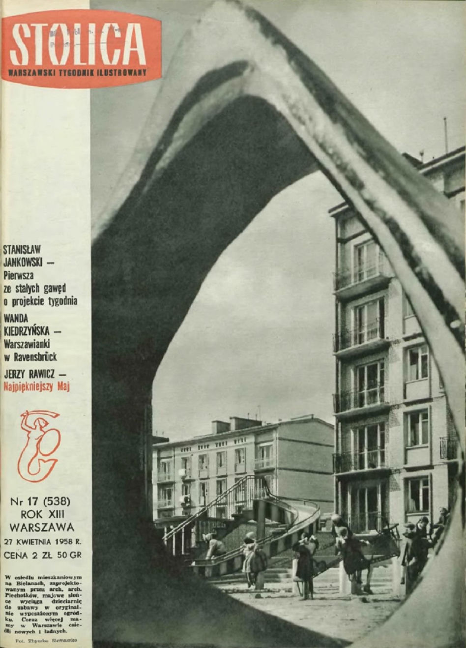 Okładka Stolicy (nr 17, 1958 r.)