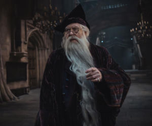 John Lithgow jako Albus Dumbledore
