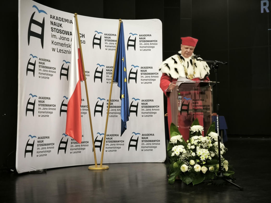 Inauguracja roku akademickiego w Akademii Nauk Stosowanych w Lesznie