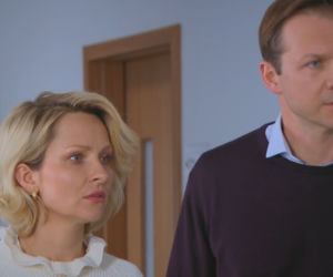 Barwy szczęścia, odc. 2461: Bożena (Marieta Żukowska), Bruno (Lesław Żurek)