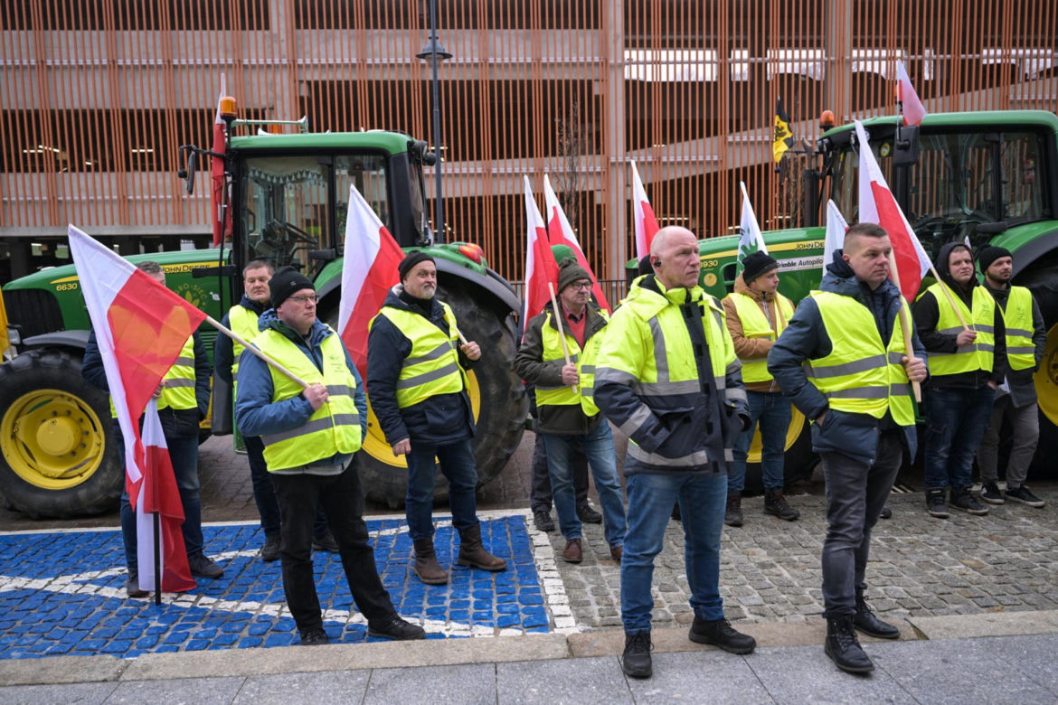 Gdańsk. Ogólnopolski protest rolników