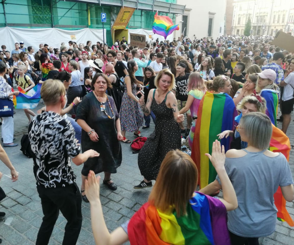 Wieczór poparcia dla LGBT w Krakowie