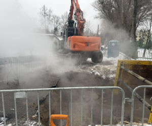 Awaria ciepłownicza w Warszawie (4.02.2026)