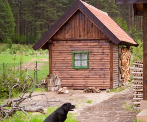 Schowek ogrodowy