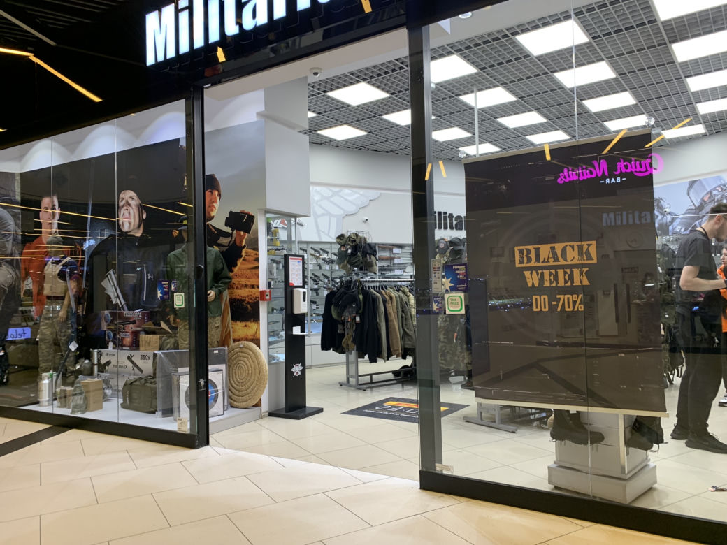 Galeria Katowicka. Black Friday w sklepie Militaria.pl